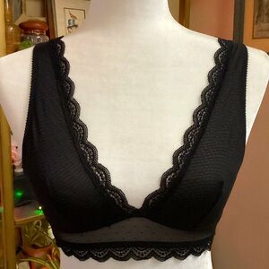 Underella by Ella Moss, sheer lace bralette